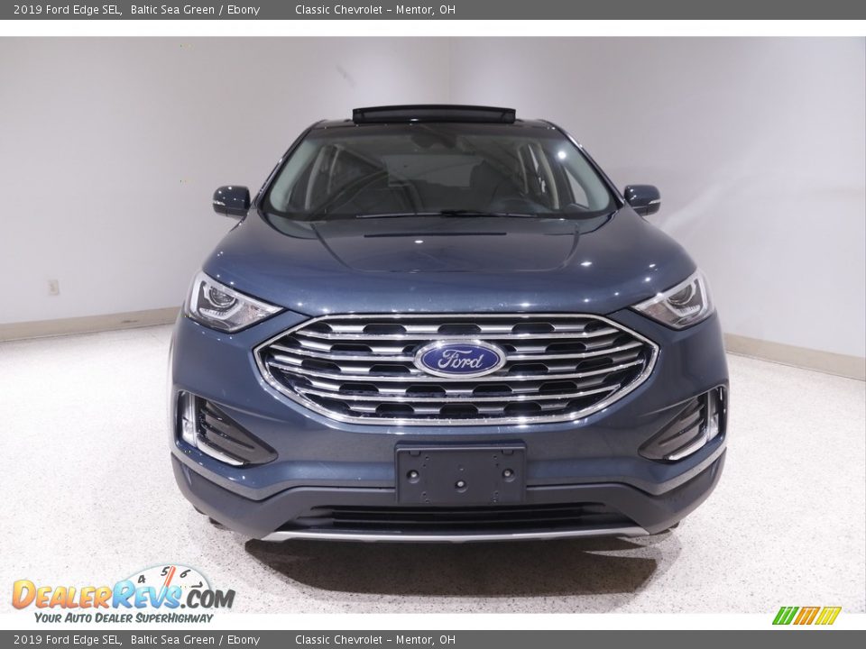 2019 Ford Edge SEL Baltic Sea Green / Ebony Photo #2