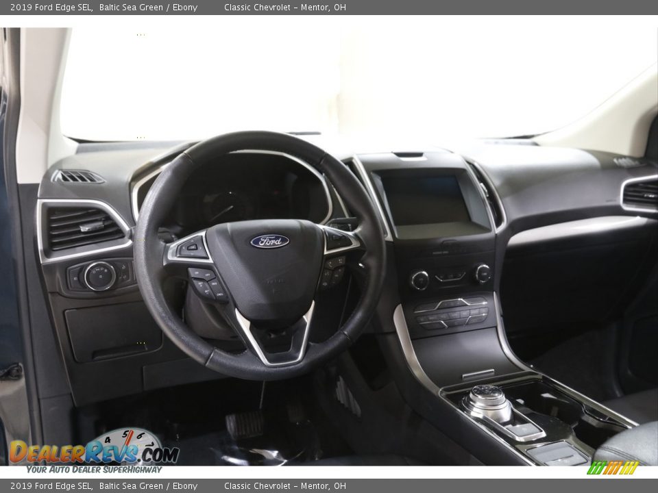 2019 Ford Edge SEL Baltic Sea Green / Ebony Photo #6