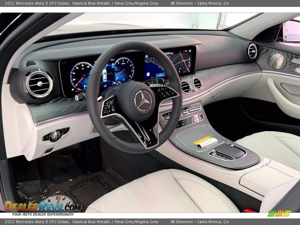 Neva Grey/Magma Grey Interior - 2022 Mercedes-Benz E 350 Sedan Photo #4