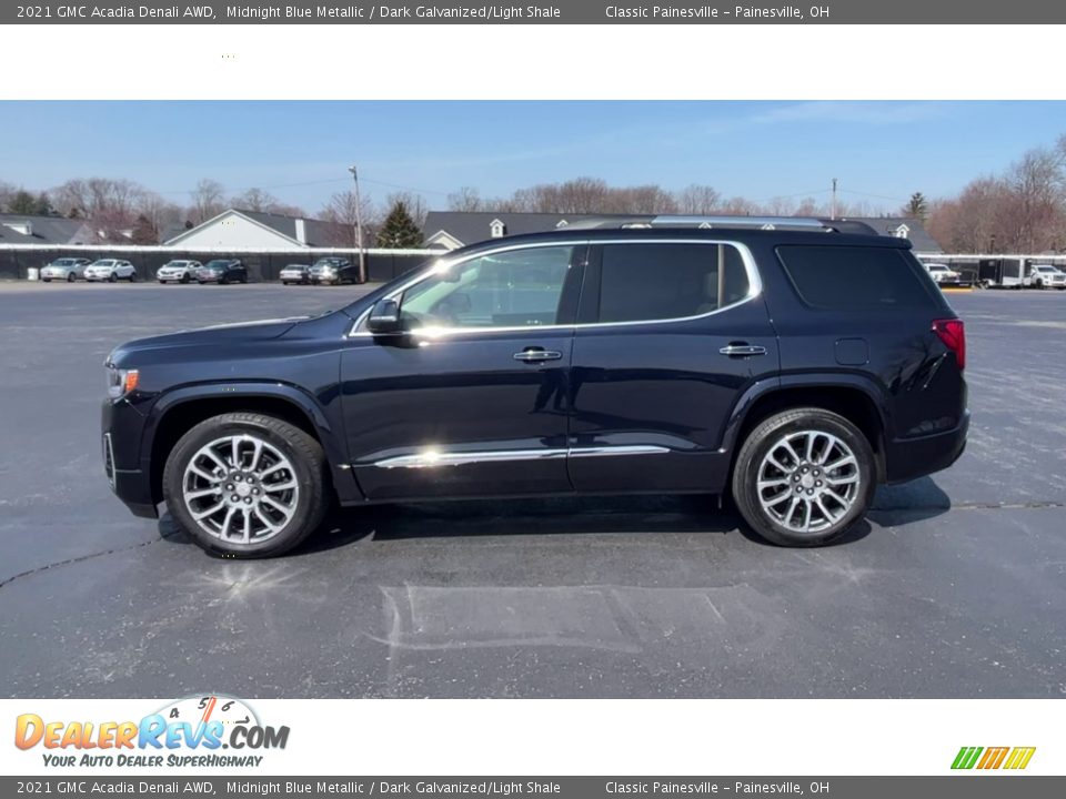 Midnight Blue Metallic 2021 GMC Acadia Denali AWD Photo #5