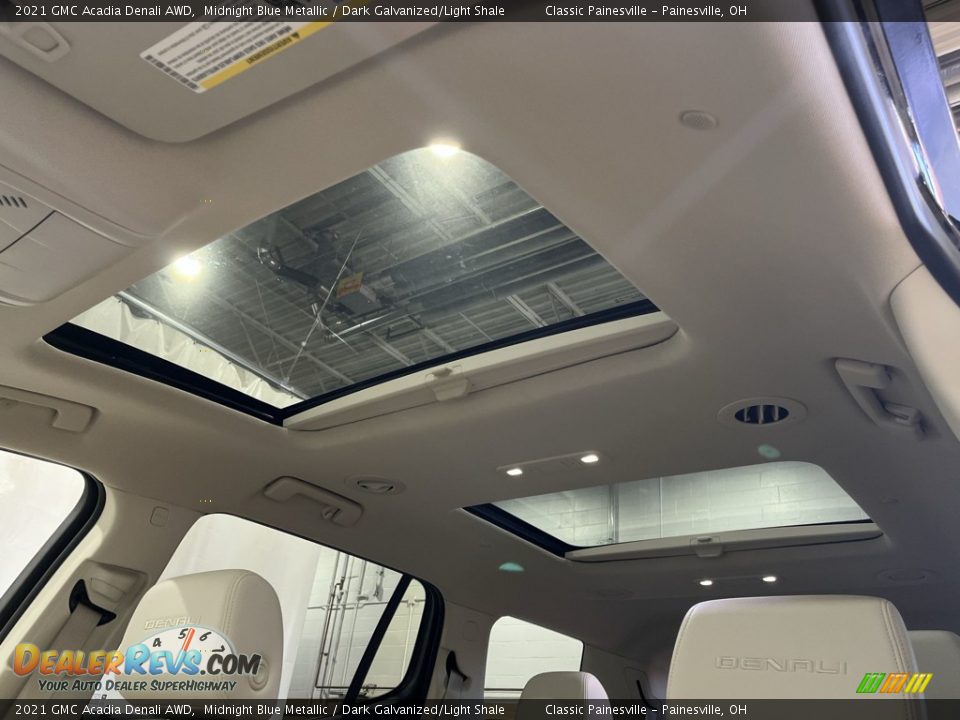 Sunroof of 2021 GMC Acadia Denali AWD Photo #19