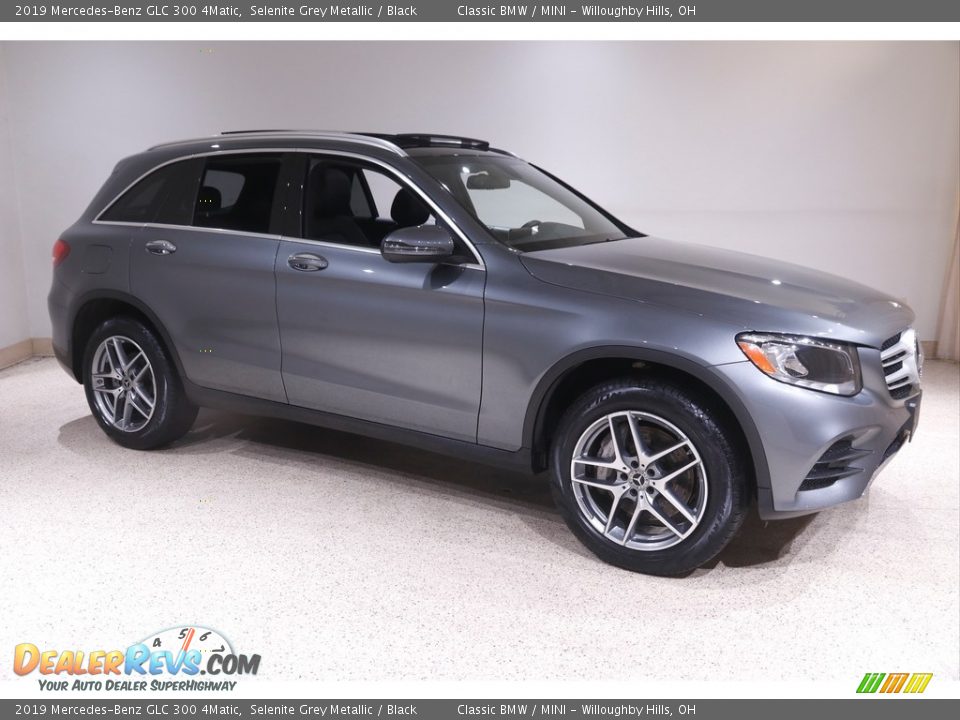 2019 Mercedes-Benz GLC 300 4Matic Selenite Grey Metallic / Black Photo #1