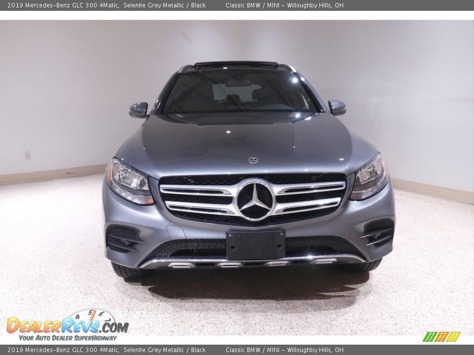 2019 Mercedes-Benz GLC 300 4Matic Selenite Grey Metallic / Black Photo #2