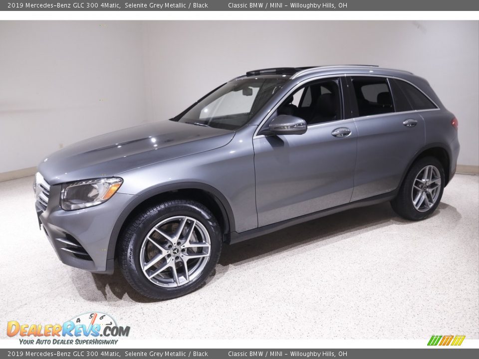 2019 Mercedes-Benz GLC 300 4Matic Selenite Grey Metallic / Black Photo #3