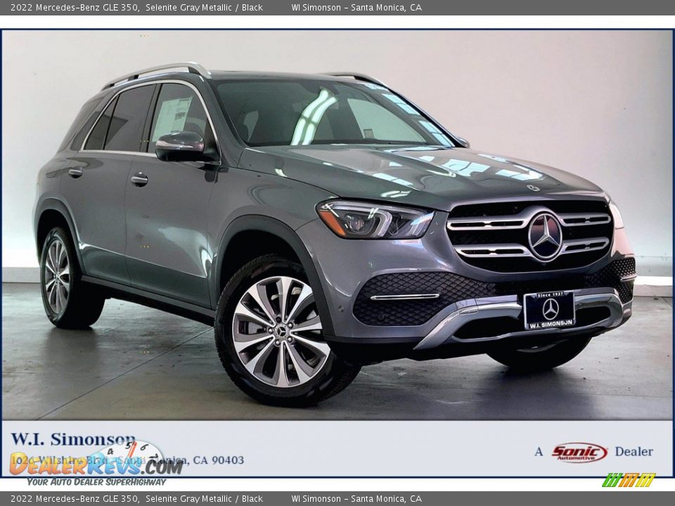 2022 Mercedes-Benz GLE 350 Selenite Gray Metallic / Black Photo #1