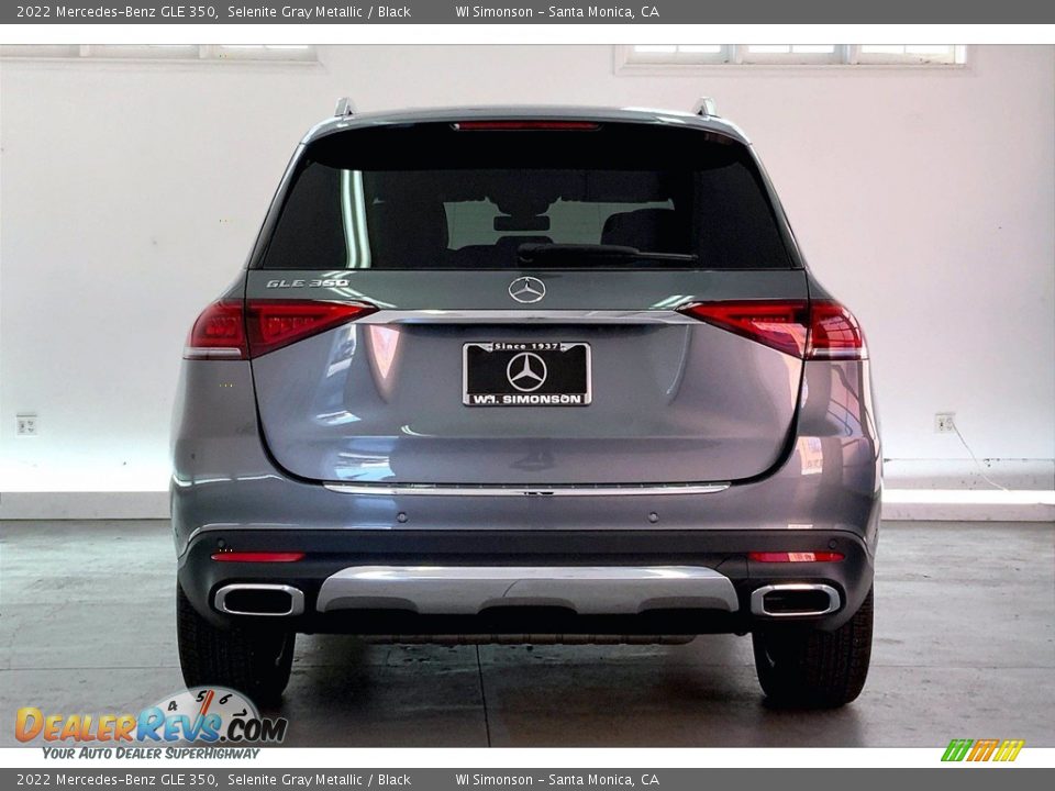 2022 Mercedes-Benz GLE 350 Selenite Gray Metallic / Black Photo #3