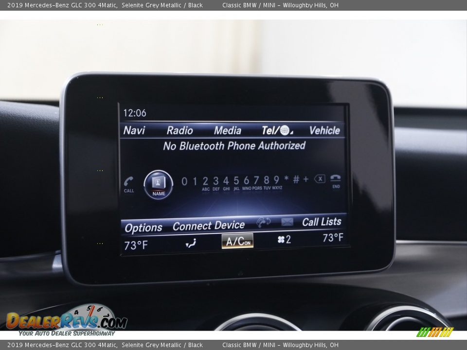 2019 Mercedes-Benz GLC 300 4Matic Selenite Grey Metallic / Black Photo #11