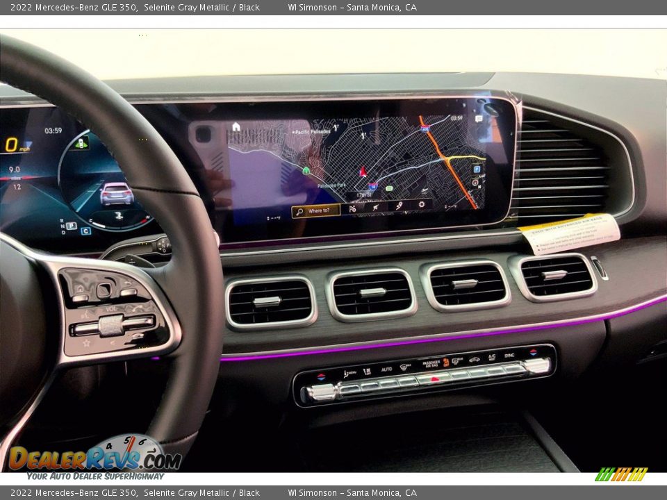 Navigation of 2022 Mercedes-Benz GLE 350 Photo #7