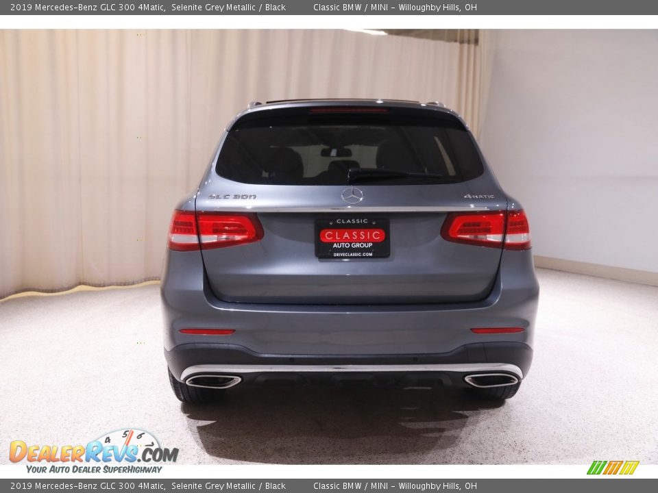 2019 Mercedes-Benz GLC 300 4Matic Selenite Grey Metallic / Black Photo #19
