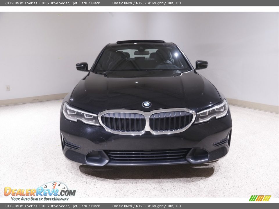 2019 BMW 3 Series 330i xDrive Sedan Jet Black / Black Photo #2