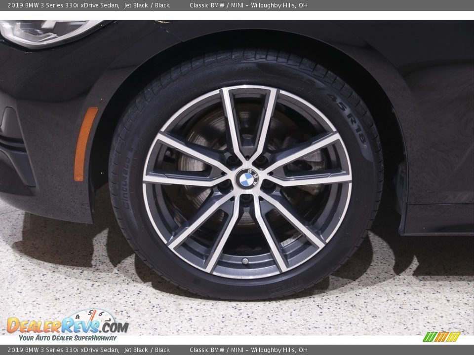 2019 BMW 3 Series 330i xDrive Sedan Jet Black / Black Photo #21