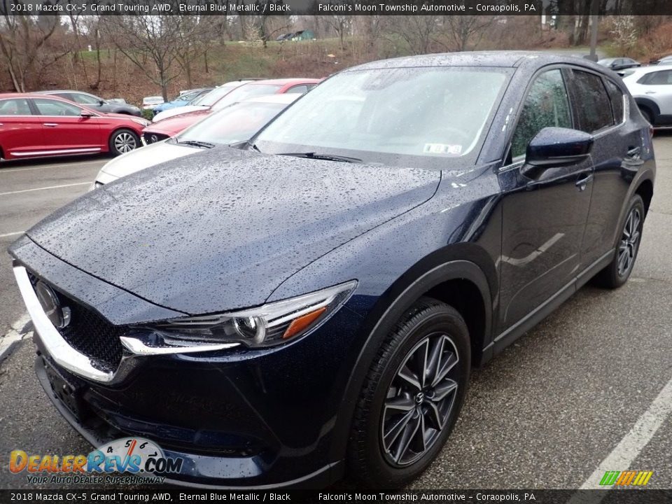 2018 Mazda CX-5 Grand Touring AWD Eternal Blue Metallic / Black Photo #1