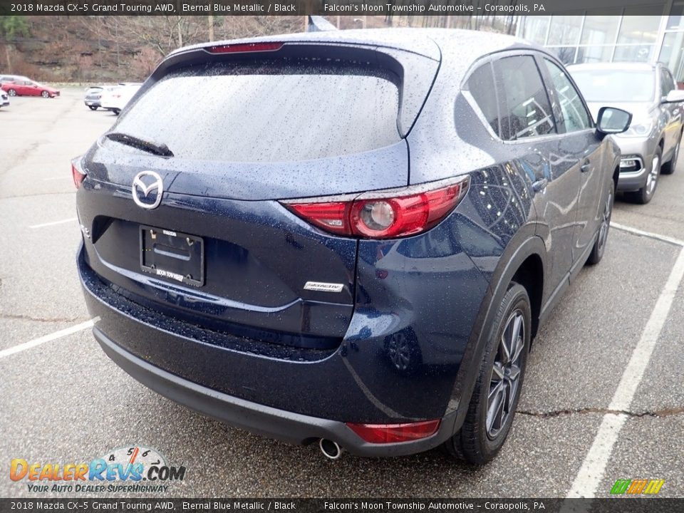 2018 Mazda CX-5 Grand Touring AWD Eternal Blue Metallic / Black Photo #4