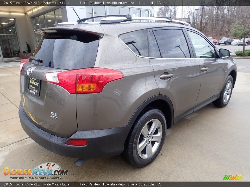 2015 Toyota RAV4 XLE Pyrite Mica / Latte Photo #2