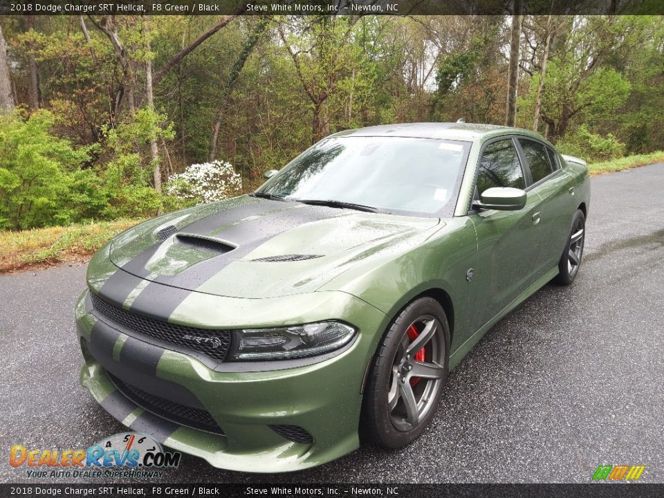 2018 Dodge Charger SRT Hellcat F8 Green / Black Photo #2