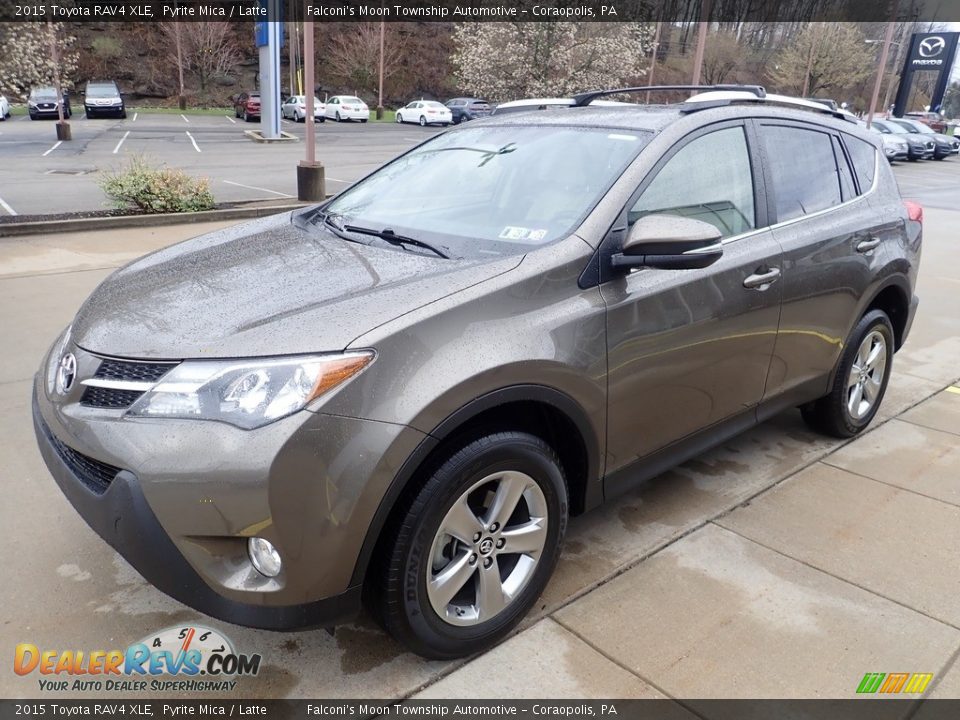 2015 Toyota RAV4 XLE Pyrite Mica / Latte Photo #7