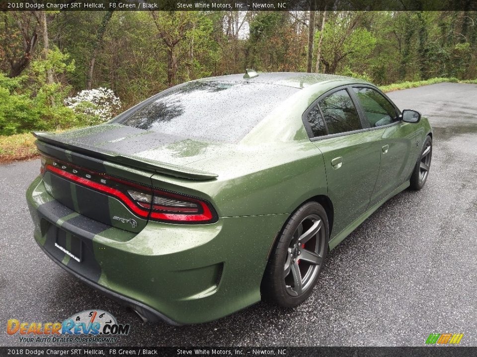 2018 Dodge Charger SRT Hellcat F8 Green / Black Photo #6