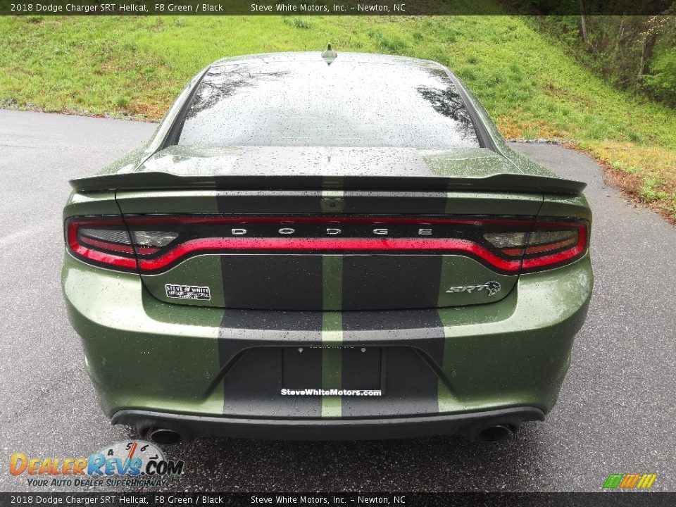 2018 Dodge Charger SRT Hellcat F8 Green / Black Photo #7