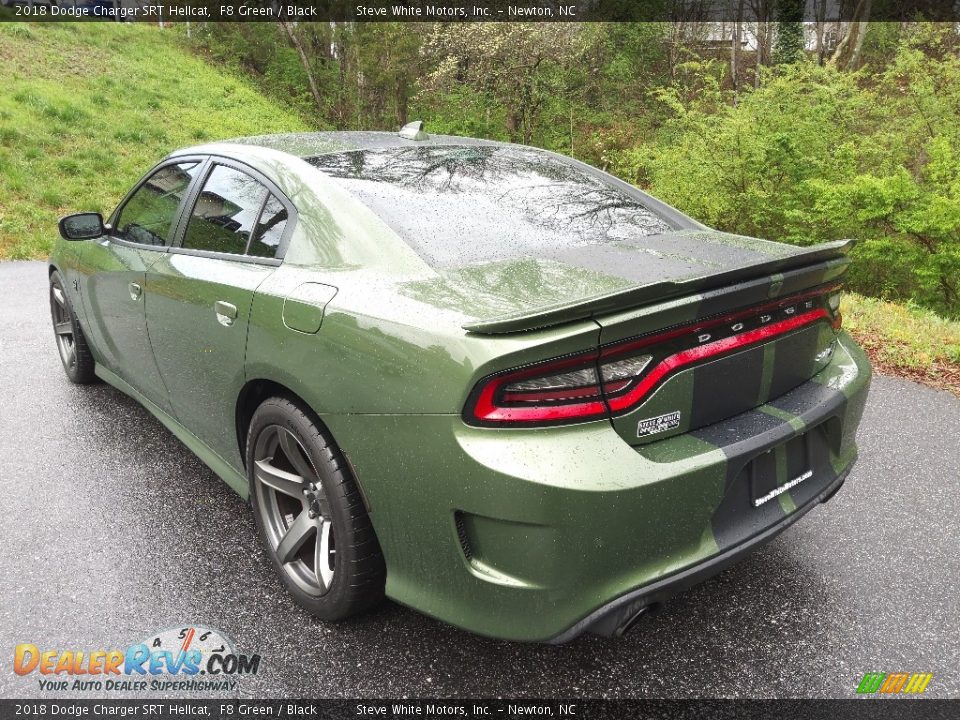 2018 Dodge Charger SRT Hellcat F8 Green / Black Photo #8