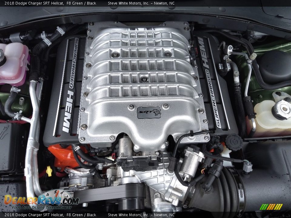 2018 Dodge Charger SRT Hellcat 6.2 Liter Supercharged HEMI OHV 16-Valve VVT V8 Engine Photo #9