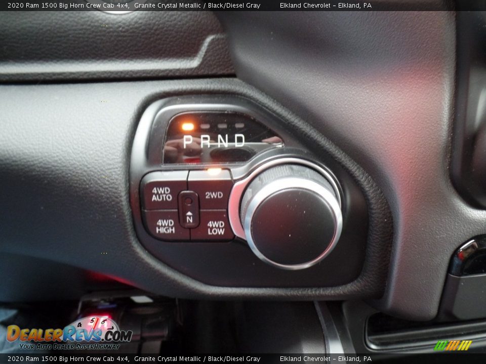 2020 Ram 1500 Big Horn Crew Cab 4x4 Granite Crystal Metallic / Black/Diesel Gray Photo #29
