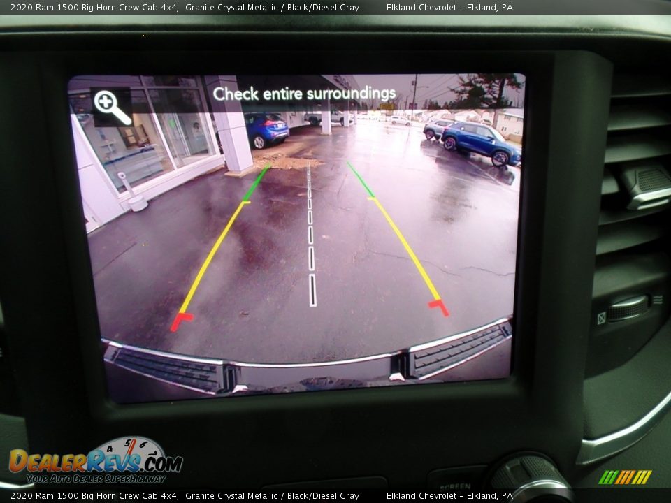 2020 Ram 1500 Big Horn Crew Cab 4x4 Granite Crystal Metallic / Black/Diesel Gray Photo #31