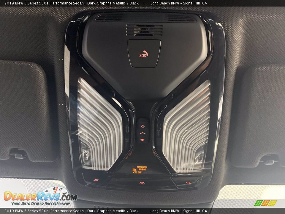 2019 BMW 5 Series 530e iPerformance Sedan Dark Graphite Metallic / Black Photo #29