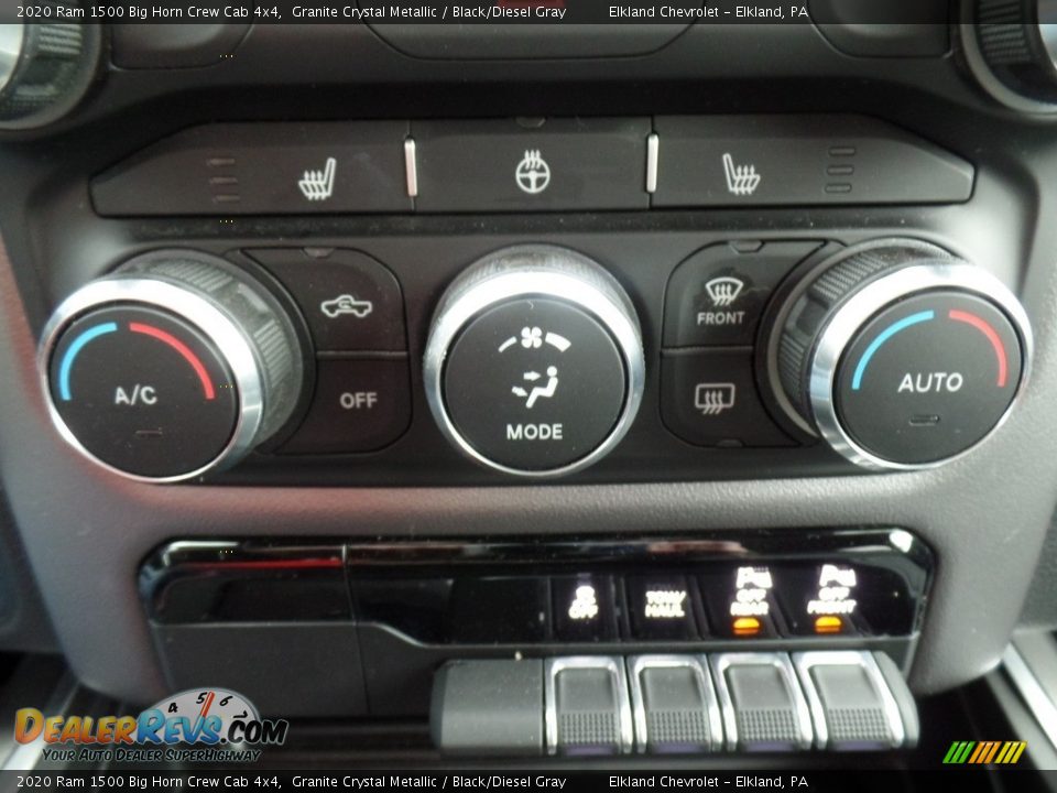 2020 Ram 1500 Big Horn Crew Cab 4x4 Granite Crystal Metallic / Black/Diesel Gray Photo #35