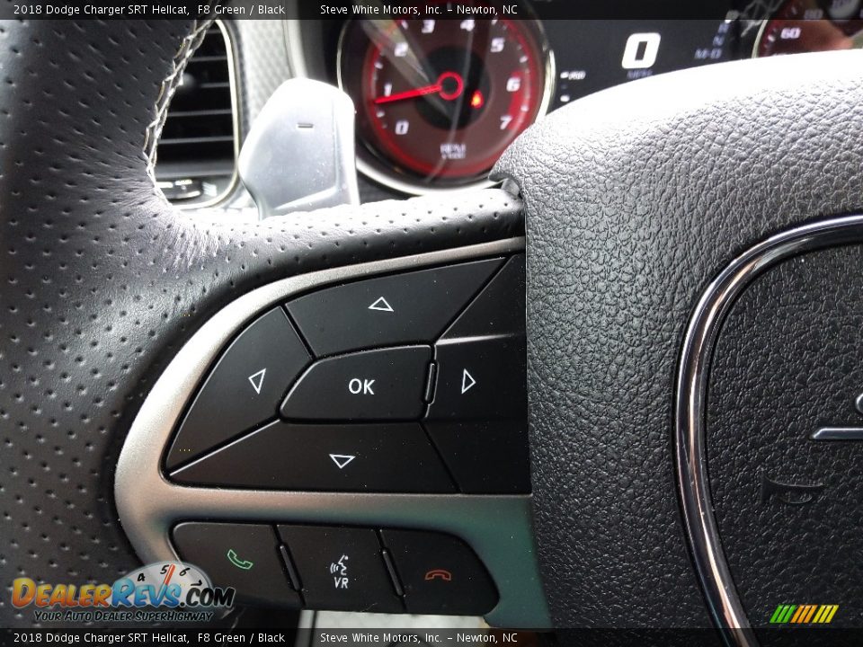 2018 Dodge Charger SRT Hellcat Steering Wheel Photo #19
