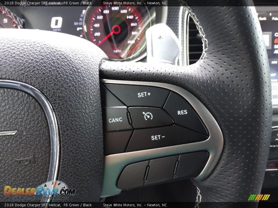 2018 Dodge Charger SRT Hellcat Steering Wheel Photo #20