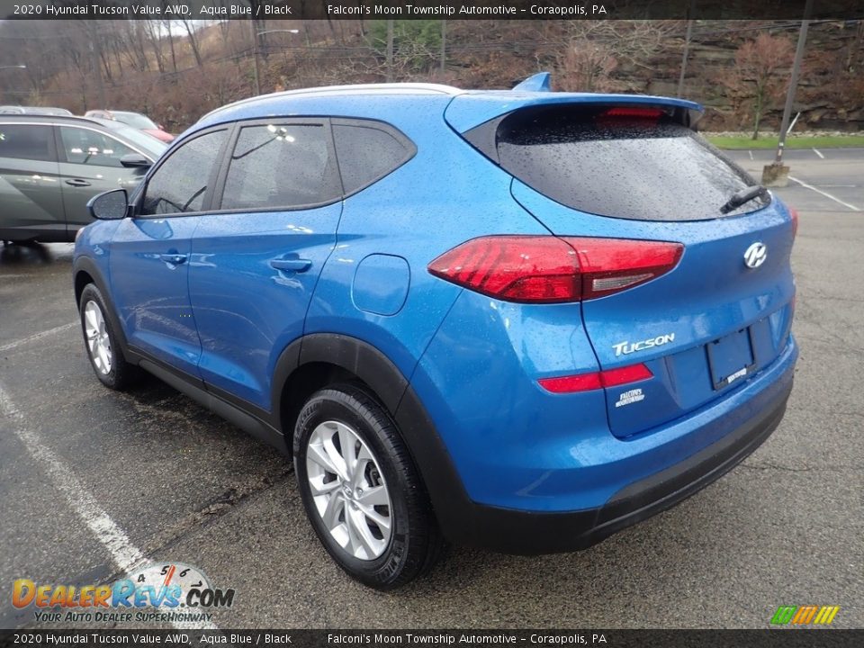 2020 Hyundai Tucson Value AWD Aqua Blue / Black Photo #2