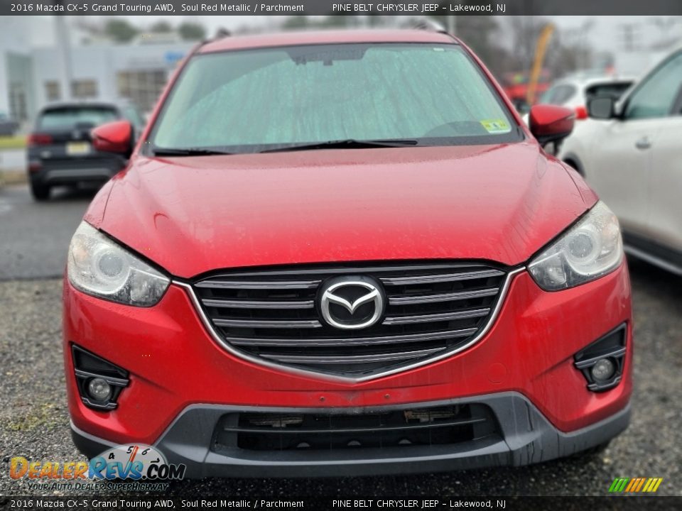 2016 Mazda CX-5 Grand Touring AWD Soul Red Metallic / Parchment Photo #2