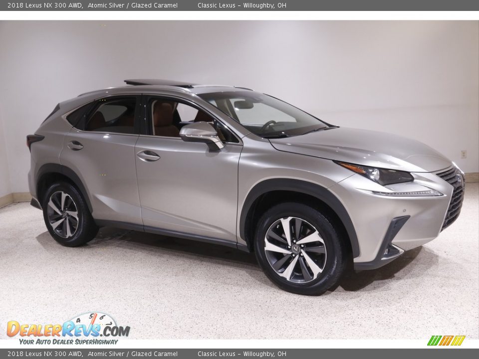 2018 Lexus NX 300 AWD Atomic Silver / Glazed Caramel Photo #1