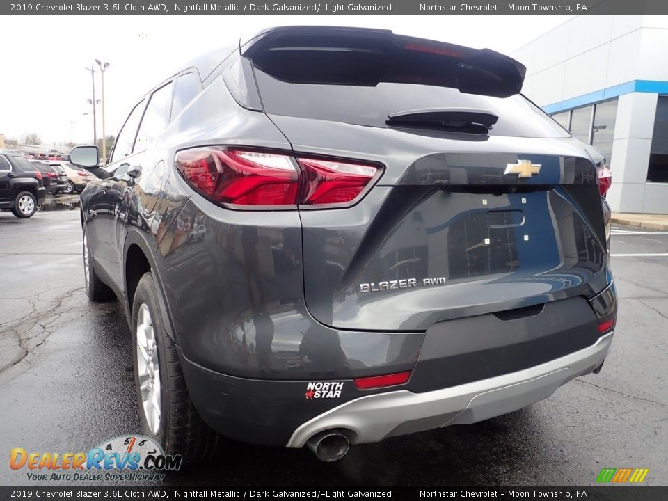 2019 Chevrolet Blazer 3.6L Cloth AWD Nightfall Metallic / Dark Galvanized/­Light Galvanized Photo #5