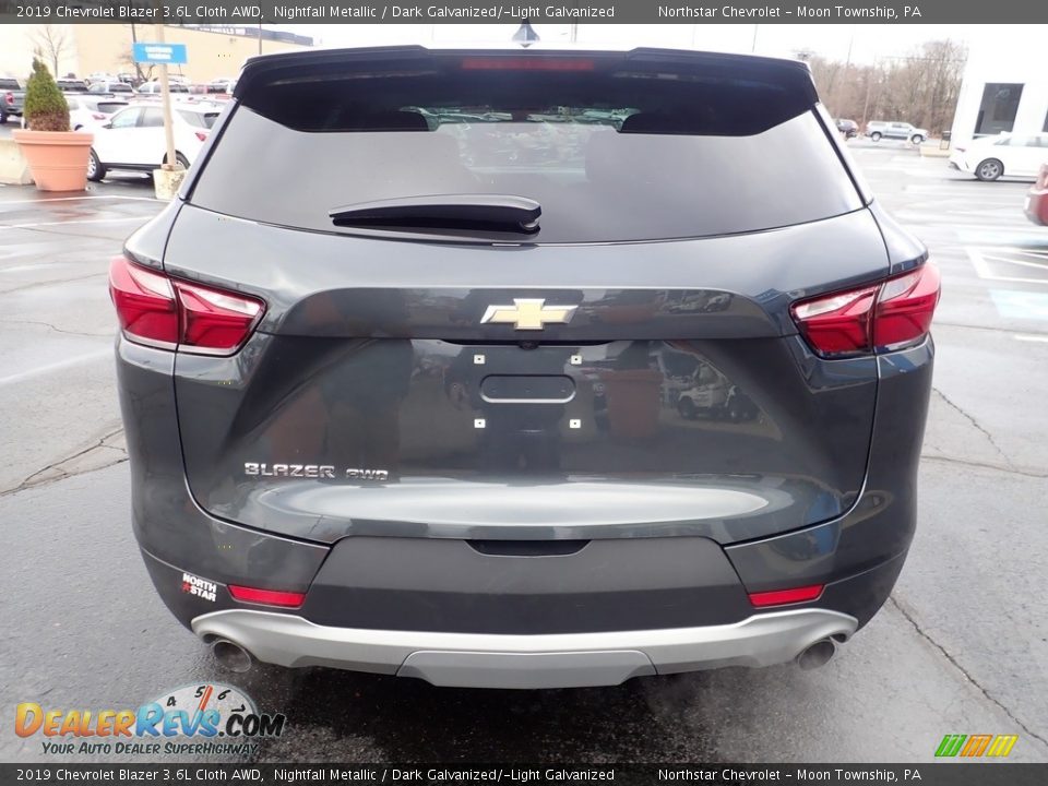 2019 Chevrolet Blazer 3.6L Cloth AWD Nightfall Metallic / Dark Galvanized/­Light Galvanized Photo #6