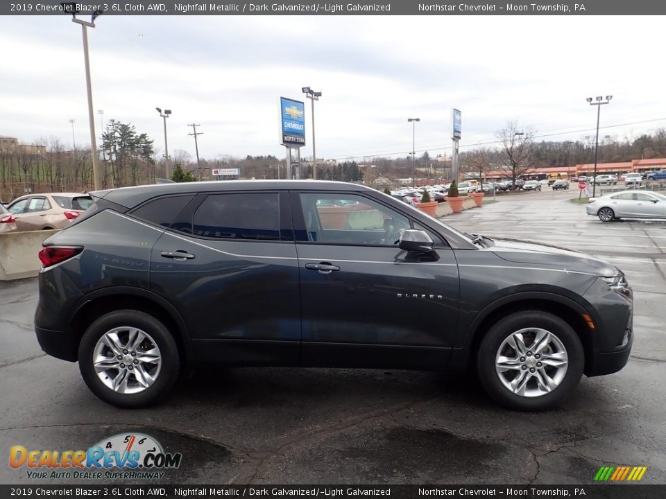 2019 Chevrolet Blazer 3.6L Cloth AWD Nightfall Metallic / Dark Galvanized/­Light Galvanized Photo #10