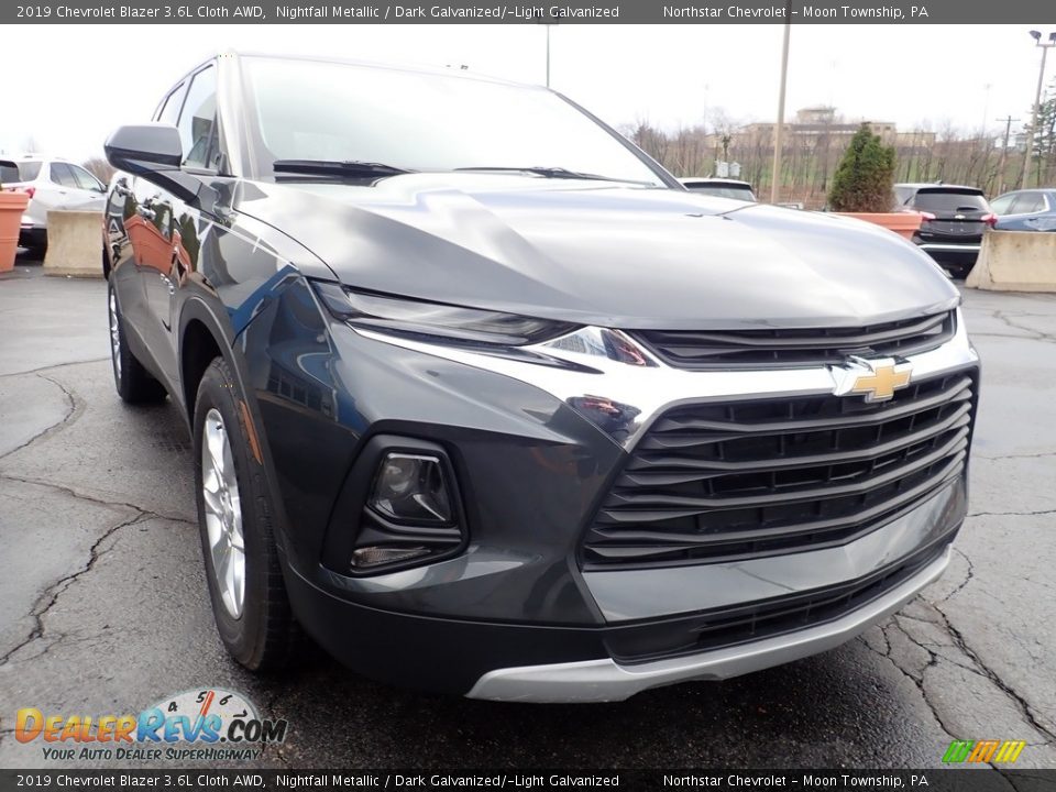 2019 Chevrolet Blazer 3.6L Cloth AWD Nightfall Metallic / Dark Galvanized/­Light Galvanized Photo #12