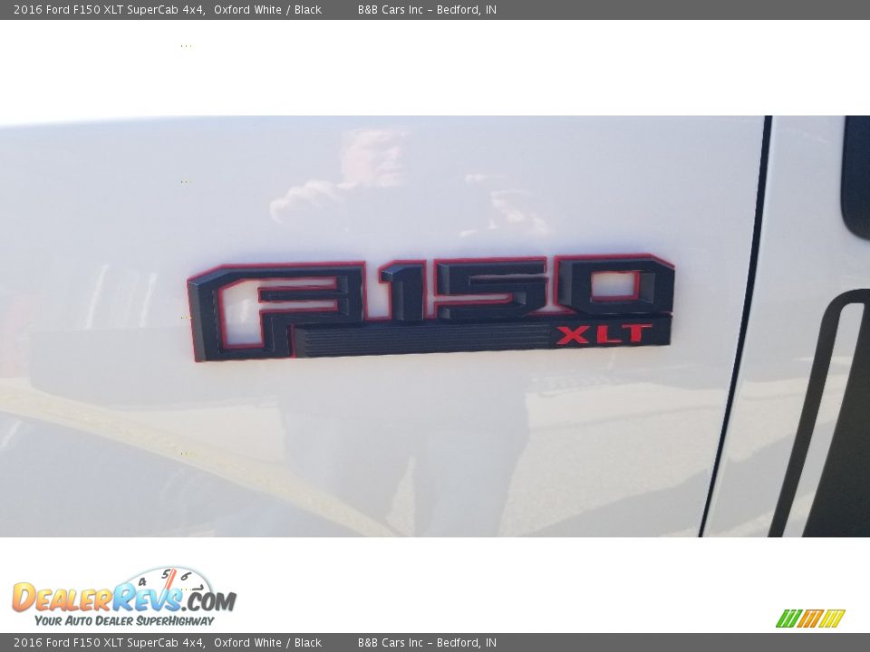 2016 Ford F150 XLT SuperCab 4x4 Oxford White / Black Photo #7
