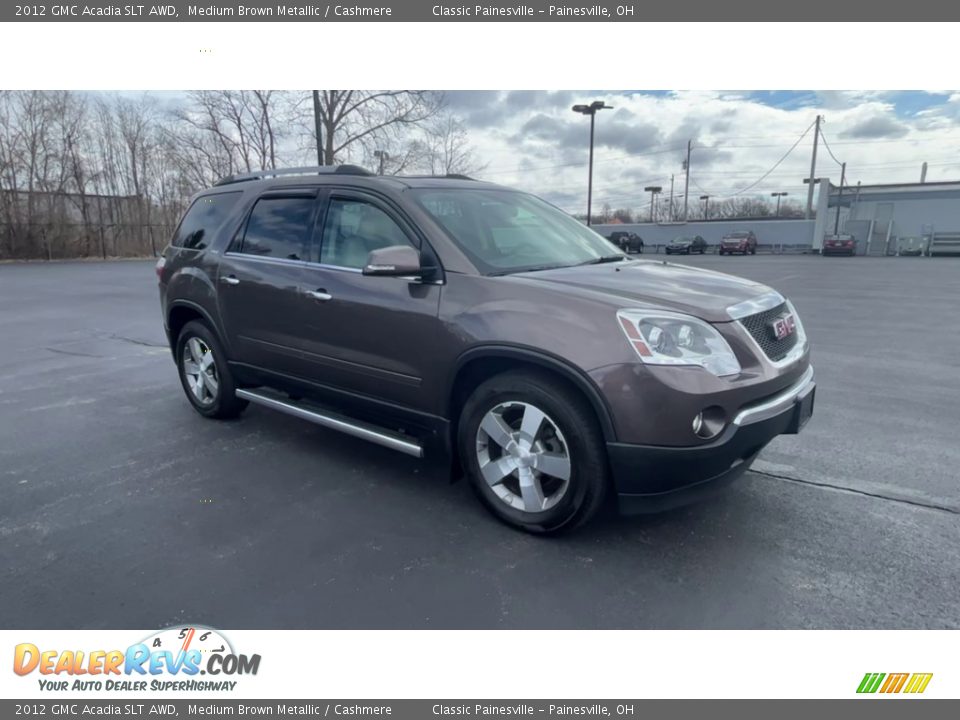 2012 GMC Acadia SLT AWD Medium Brown Metallic / Cashmere Photo #2