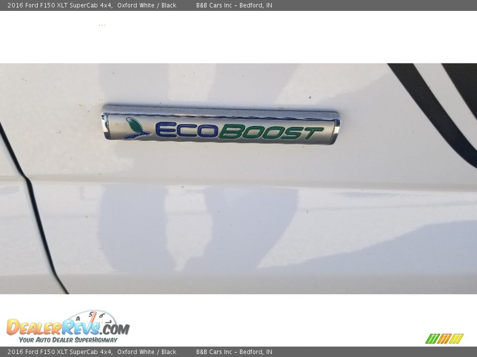2016 Ford F150 XLT SuperCab 4x4 Oxford White / Black Photo #8