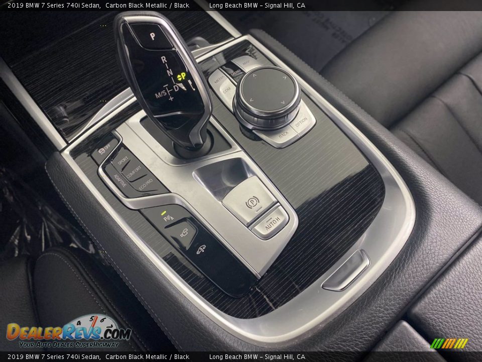 2019 BMW 7 Series 740i Sedan Carbon Black Metallic / Black Photo #26