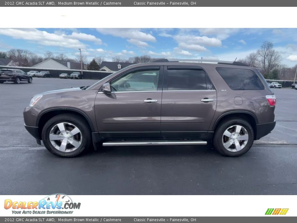 2012 GMC Acadia SLT AWD Medium Brown Metallic / Cashmere Photo #5