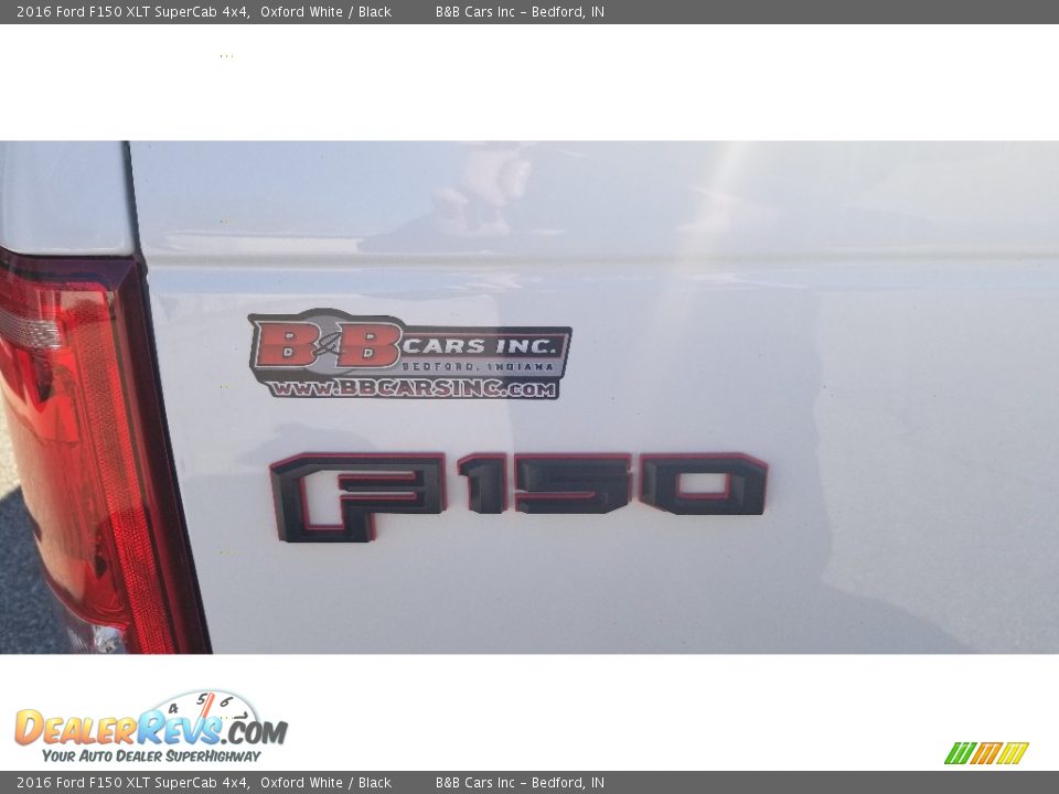 2016 Ford F150 XLT SuperCab 4x4 Oxford White / Black Photo #11
