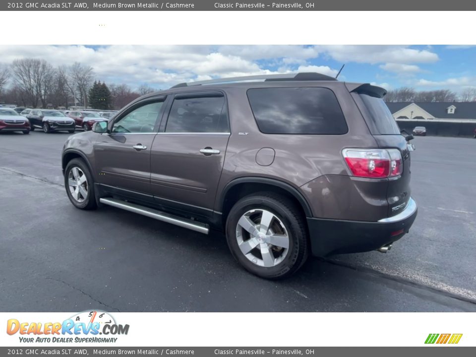 2012 GMC Acadia SLT AWD Medium Brown Metallic / Cashmere Photo #6