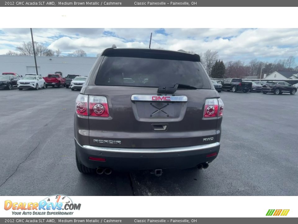 2012 GMC Acadia SLT AWD Medium Brown Metallic / Cashmere Photo #7