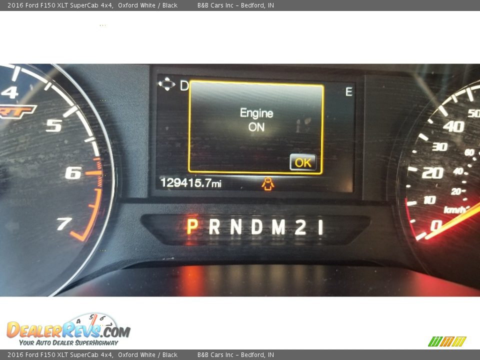 2016 Ford F150 XLT SuperCab 4x4 Oxford White / Black Photo #14
