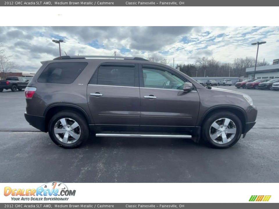 2012 GMC Acadia SLT AWD Medium Brown Metallic / Cashmere Photo #9