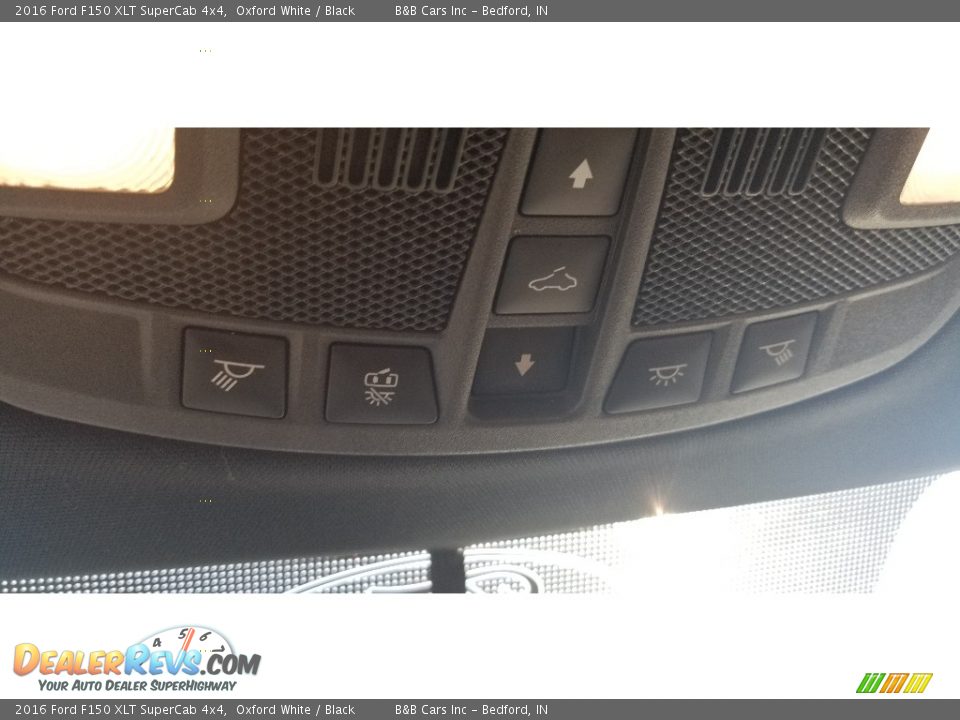 2016 Ford F150 XLT SuperCab 4x4 Oxford White / Black Photo #21