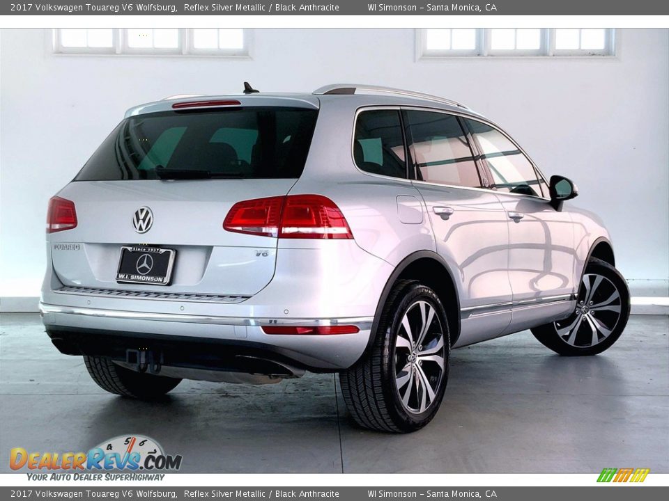 Reflex Silver Metallic 2017 Volkswagen Touareg V6 Wolfsburg Photo #13