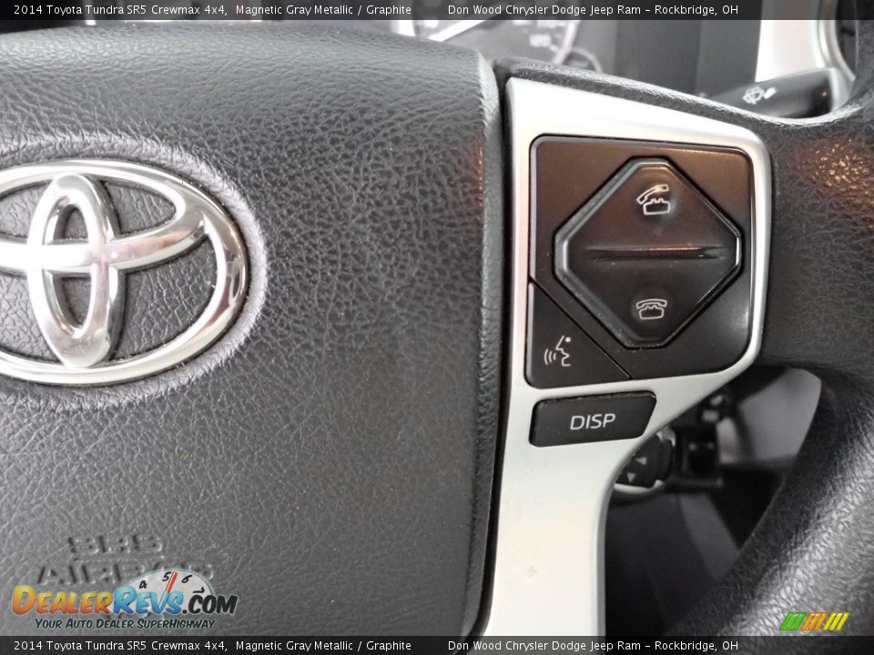 2014 Toyota Tundra SR5 Crewmax 4x4 Magnetic Gray Metallic / Graphite Photo #17